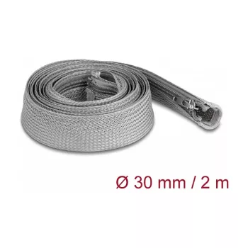 Pintas apsauginis įvynis DeLOCK 20831 2m x 30mm Pilka