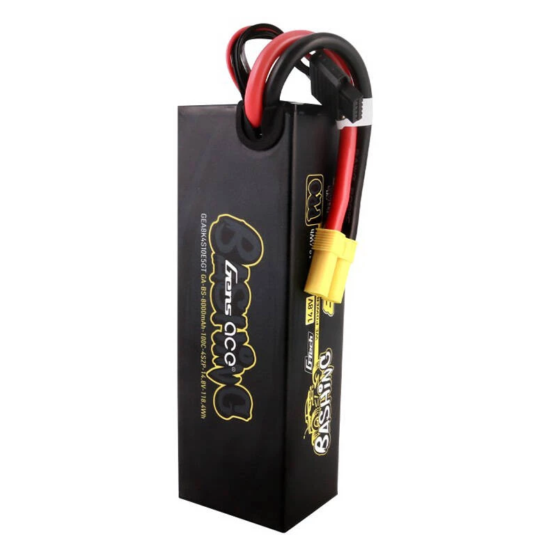 Gens ace 8000mAh 14.8V 100C 4S2P Lipo akumuliatorius
