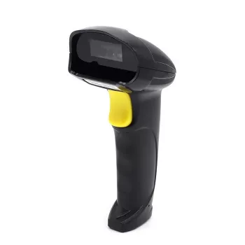 Belaidis brūkšninių kodų skaitytuvas QOLTEC 50856 – 1D ir 2D, USB, ABS korpusas