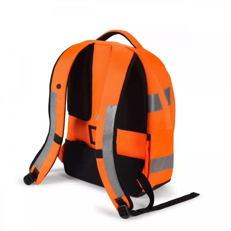 Kuprinė nešiojamam kompiuteriui 15,6 colio Hi-VIS 25 l oranžinė