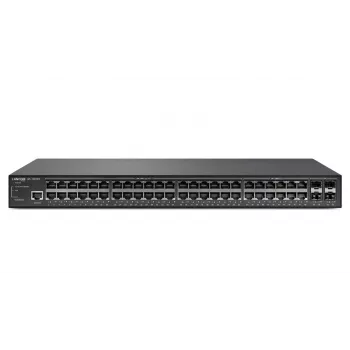 LANCOM GS-3252P valdomas L3 gigabitinis Ethernet (10/100/1000) jungiklis su PoE, 1U, juodas