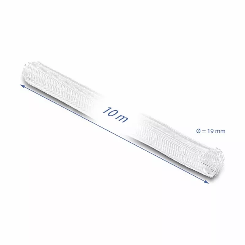 Pynė kabeliams DeLOCK 20815 10 m x 19 mm balta
