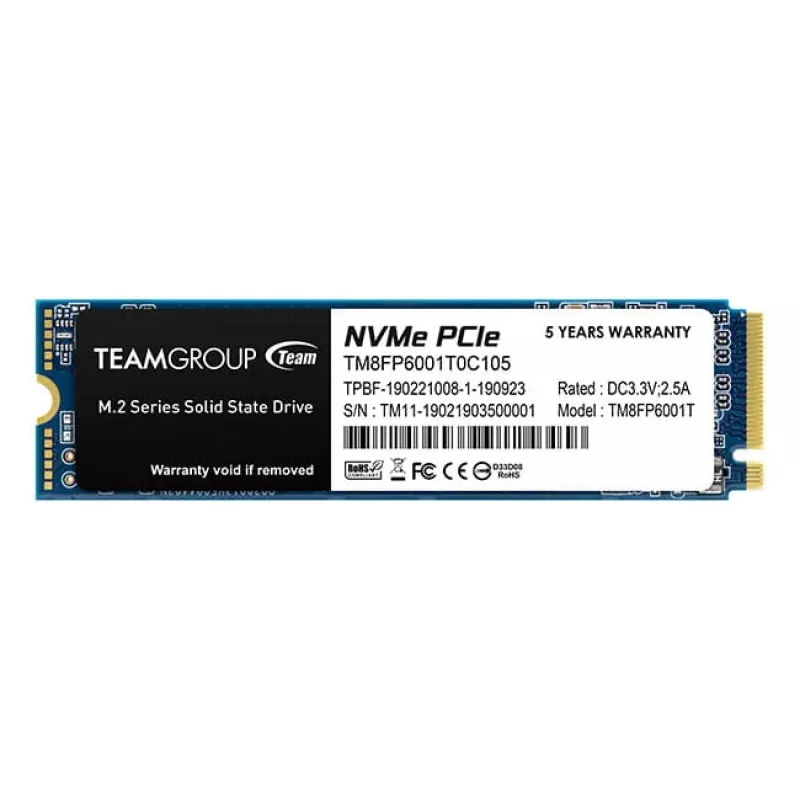 SSD diskas Team Group 1 TB M.2 PCI Express 3.0 NVMe MP33