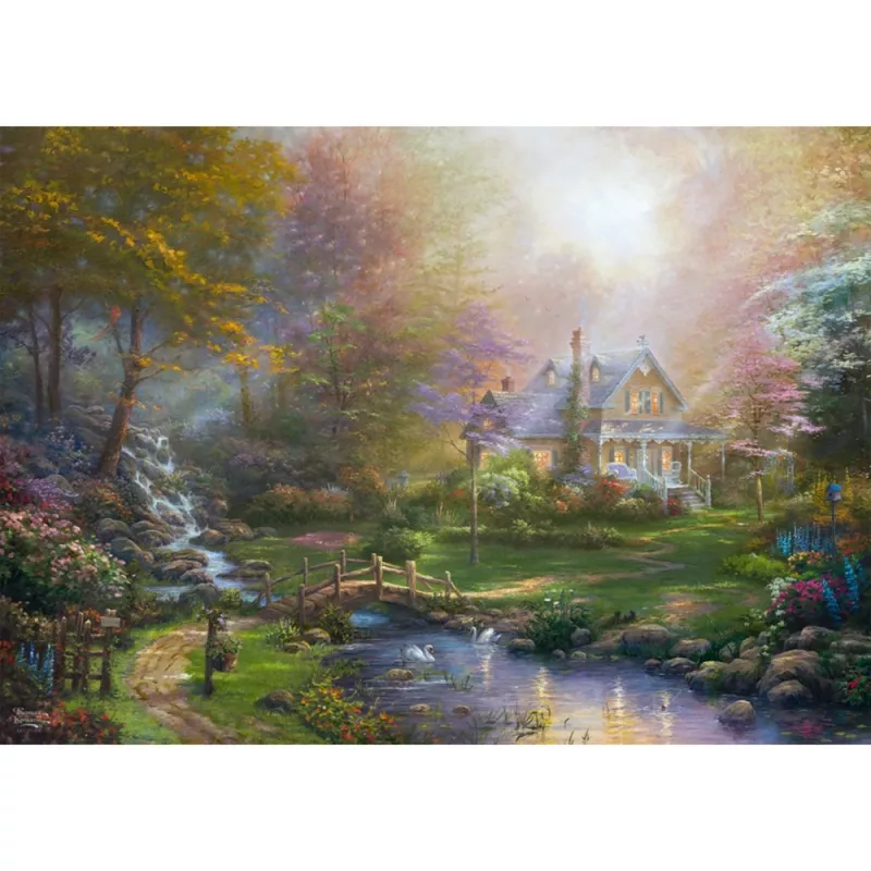 Dėlionė 1000 dalių Schmidt Spiele Thomas Kinkade Studios 'The Perfect Mother's Day'