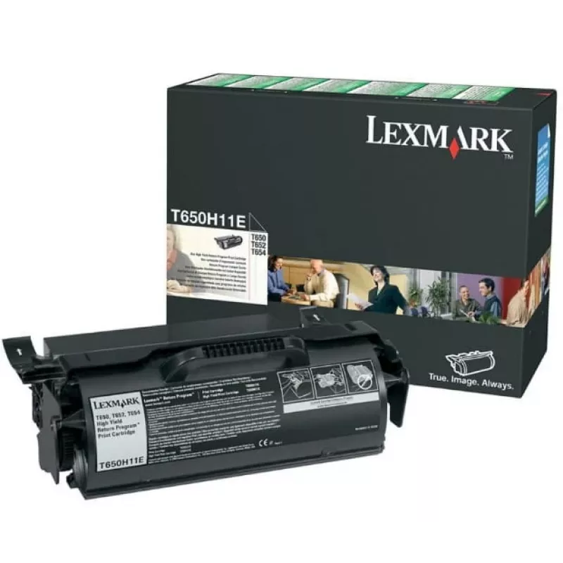 Toneras Lexmark T650H11E XL juoda 30000 puslapių