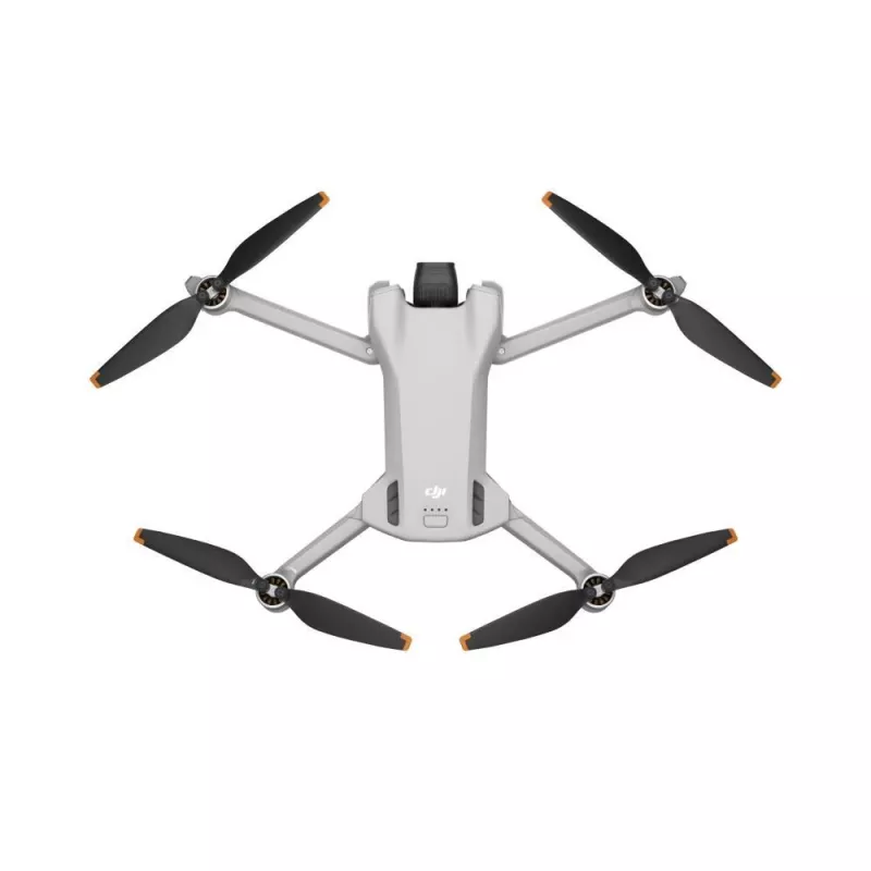Kvadrakopteris DJI Mini 3 Fly More Combo – 4 rotoriai, 12 MP 4K kamera, 10 000 m nuotolis, 10,55 m/s greitis, 2453 mAh baterija, 0,248 kg, pilka