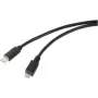 Renkforce USB laidas USB 2.0 USB-C® kištukas, USB-Micro-B kištukas 1,00 m juodas apvalus RF-5719754
