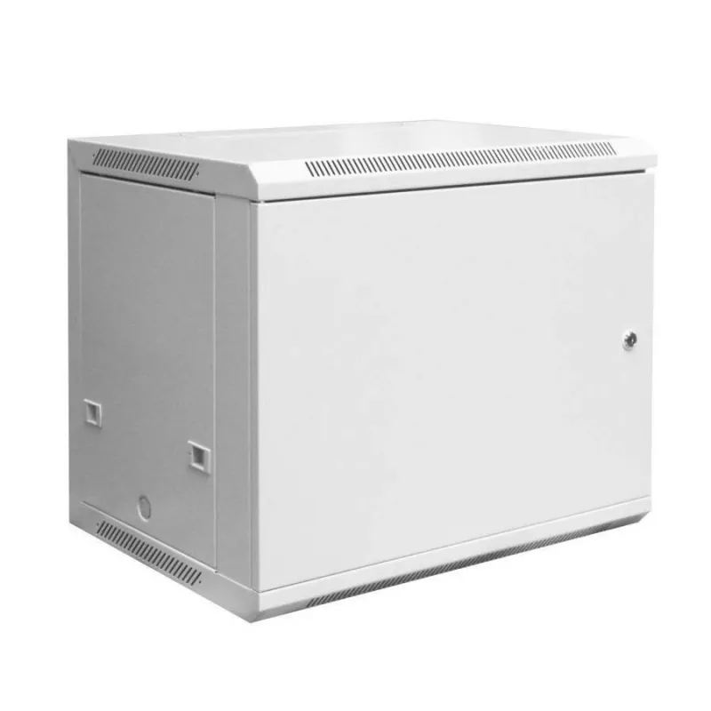 Digitus DN-W19 09U/450/MD ant sienos montuojama 19 inch spinta 9U šviesiai pilka