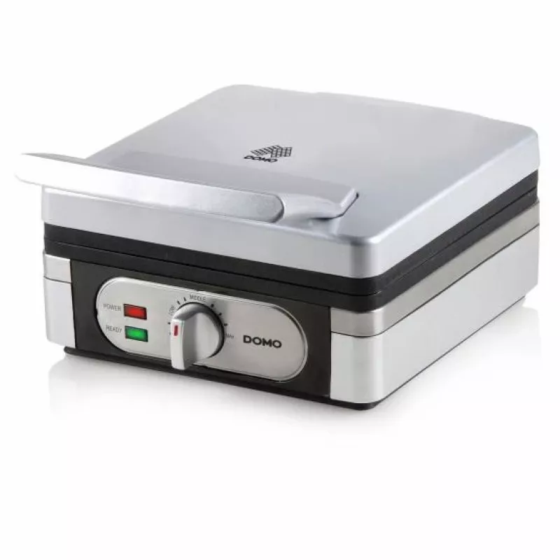 Vafelinė Domo DO 9047 W 2 vafeliai 1400 W Sidabrinė