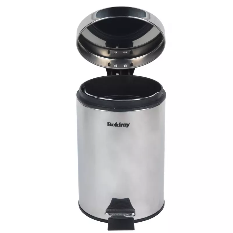 Pedalinė šiukšliadėžė Beldray LA038098SSAFEU7 3 l nerūdijančio plieno su lėtu uždarymu