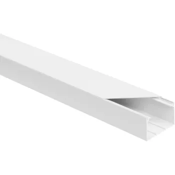 Montažinis profilis OEM 3703Z baltas LS 60x40 mm 2 m – pakuotė po 8 vnt.