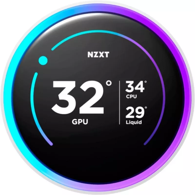 Nzxt RL-KR24E-W2 skystas aušinimo rinkinys baltas