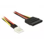 SATA maitinimo laidas DeLOCK 0,15 m 83918