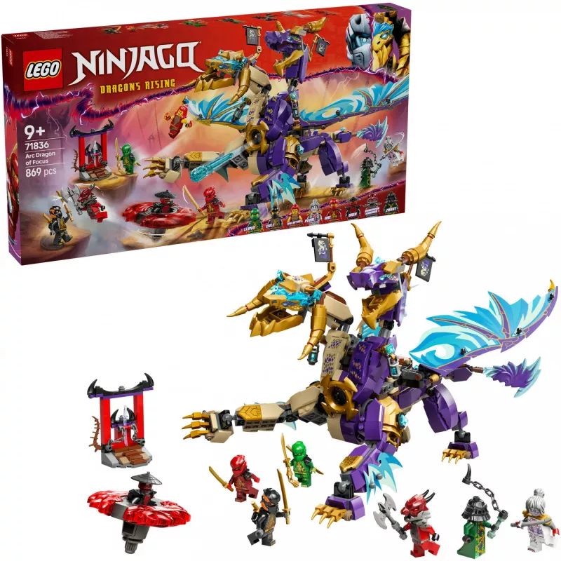 LEGO NINJAGO 71836 Arkos dėmesio drakonas