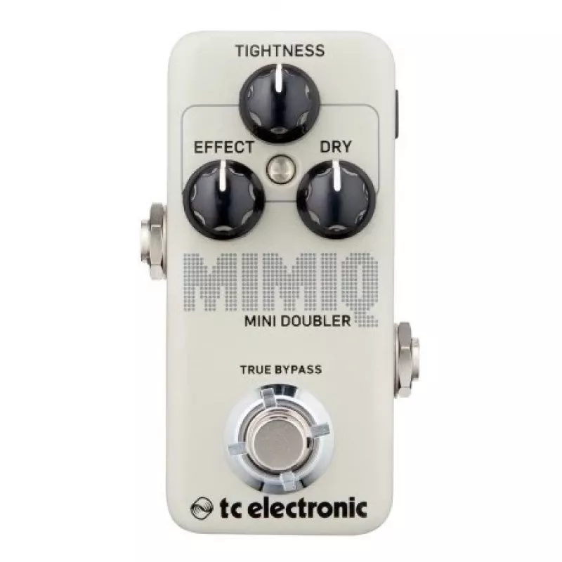 TC Electronic Mimiq Mini – gitaros efektų pedalas, dvigubinimo efektas, kompaktiškas, True Bypass