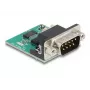 DeLOCK 90781 USB 2.0 į RS-232 keitiklis kartotuvas izoliatorius, juoda/žalia