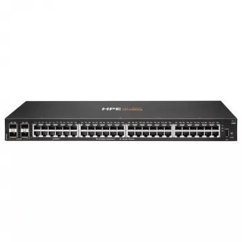 HPE Aruba 6000 48G 4SFP jungiklis – 48 prievadų gigabitinės jungties valdomas L3 jungiklis
