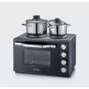 Oro gruzdintuvė / Orkaitė Severin TO 2074 30L 2500W Juoda Grilis