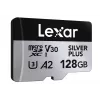 Lexar 128GB UHS-I MicroSDXC Professional SILVER PLUS