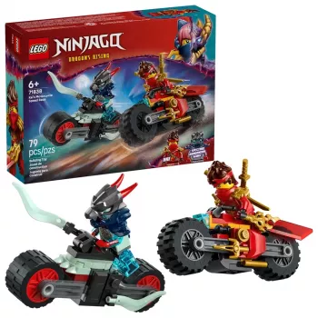 LEGO konstruktorius NINJAGO 71838 Kairo motociklo lenktynės — 79 detalių, 2 minifigūrėlės, nuo 6 metų