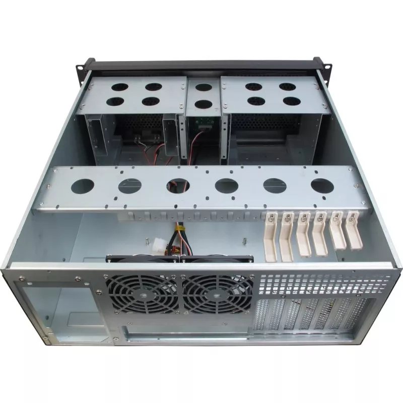 Serverinis korpusas Inter-Tech 4U-4098-S Rack juodas