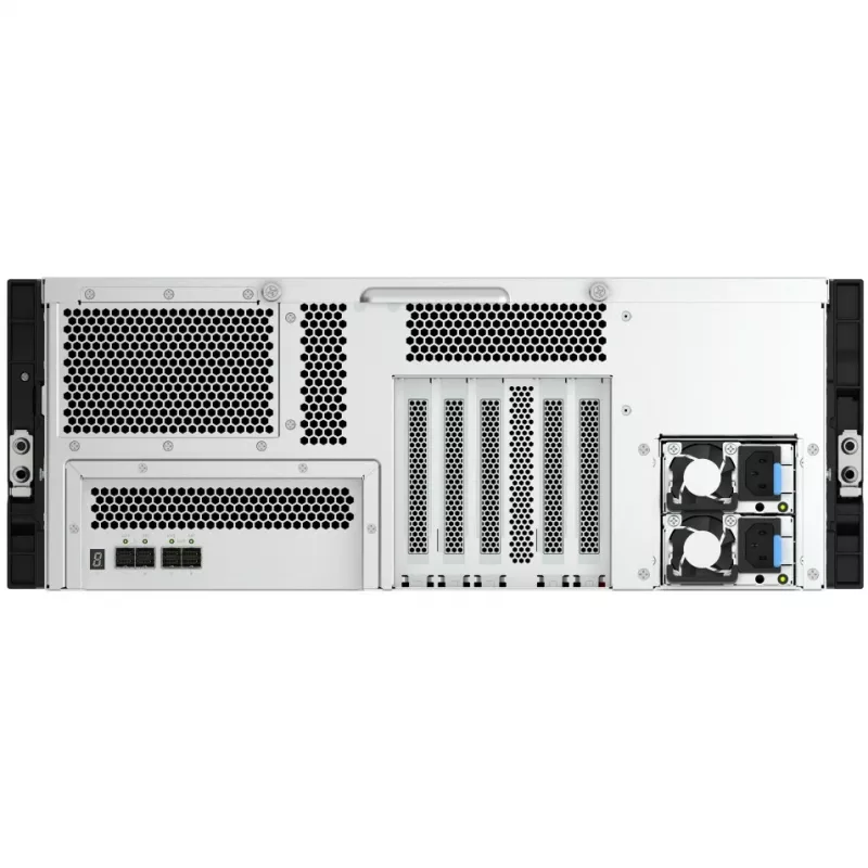 QNAP - TL-R2400PES-RP - Festplatten-Array - 24 Schächte (SATA-600 / SAS-3) SAS 12Gb/s (extern) Rack einbaufähig 3U