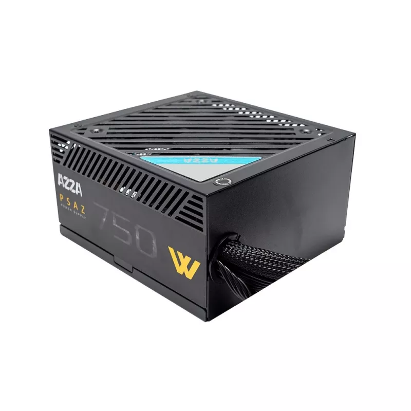 Azza PSAZ-750W maitinimo blokas 20+4 pin ATX juodas