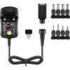Qoltec Power Strip PDU apsauga nuo perkrovos 19 inch RACK | 1U | 16A | 6xFRENCH | 2m