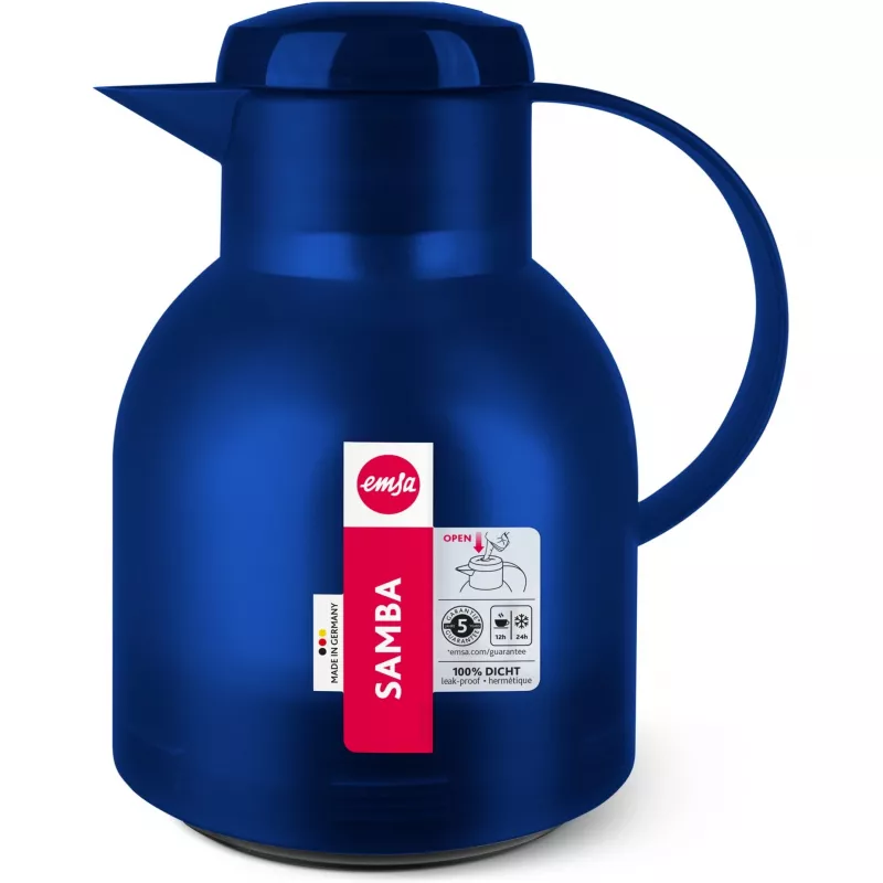 EMSA 504231 ąsotis / termosas mėlynas, peršviečiamas