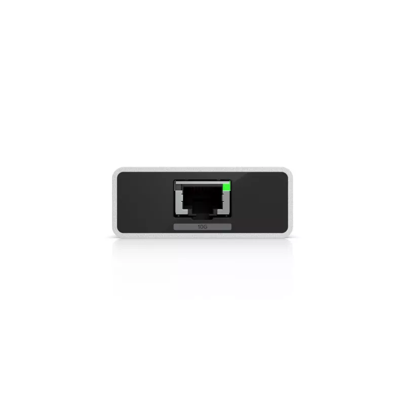 Eterneto adapteris UBIQUITI UACC-Adapter-RJ45-USBC-10GE, USB‑C į RJ45, 10 Gbps, juodai pilkas