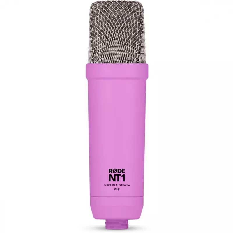 Rinkinys: RODE NT1 Signature mikrofonas alyvinis + XLR kabelis + stalinis studijos stovas