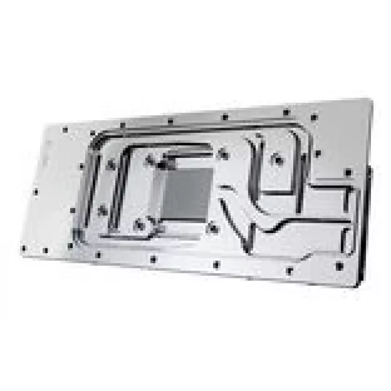 Alphacool ES 1 lizdo GPU vandens blokas, skirtas Nvidia H200 141GB NVL, 2x G1/4, juodas/anglies