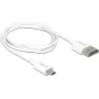 HDMI kabelis DeLOCK 85149 1 m HDMI A tipas į D tipą baltas