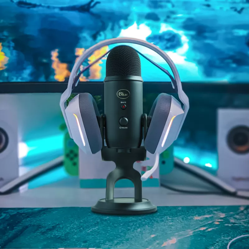 Blue Microphones Yeti USB mikrofonas Blackout
