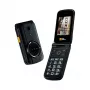 Sulankstomas telefonas AGM M8 FLIP – Dual SIM, 2,8 colio (7,11 cm) ekranas, 1500 mAh baterija, 162 g, Juoda