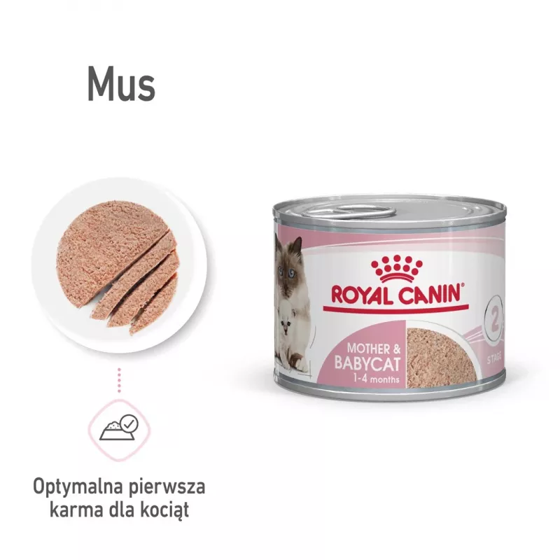 Royal Canin BABYCAT INSTINCTIVE šlapias kačių ėdalas 195 g