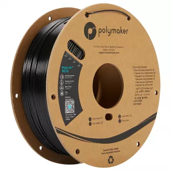 PETG 1,75mm juodos spalvos 1kg