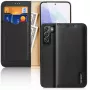 Dux Ducis Hivo odinis dėklas su atvartu Samsung Galaxy S22+ (S22 Plus) juodas