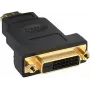Adapteris Kindermann HDMI į DVI-D (vyriškas į moterišką)