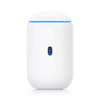 Ubiquiti Dream 7 belaidis maršrutizatorius 2,5 Gigabit Ethernet triju dažnių juostų (2,4 GHz / 5 GHz / 6 GHz) Baltas