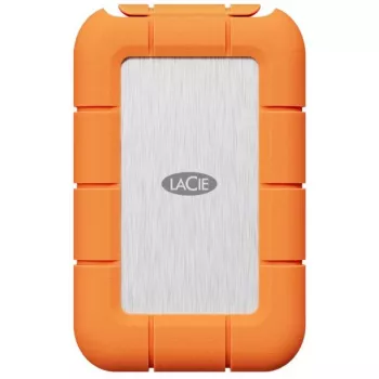 Išorinis SSD LaCie STND4000400 4 TB USB4 Gen 3x2 Thunderbolt USB Type-C, Oranžinis/Nerūdijantis plienas