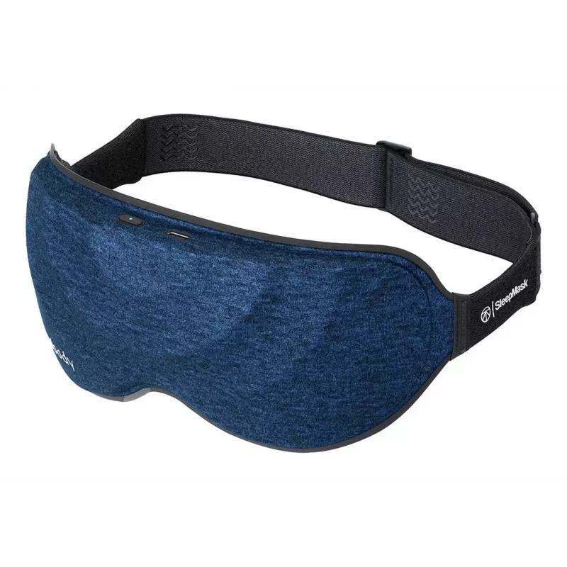 Therabody SleepMask masažuoklis veidui juoda, mėlyna