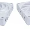 Lian Li UNI FAN CL120 Wireless 12CL1W1W baltas korpuso ventiliatorius, 120 mm