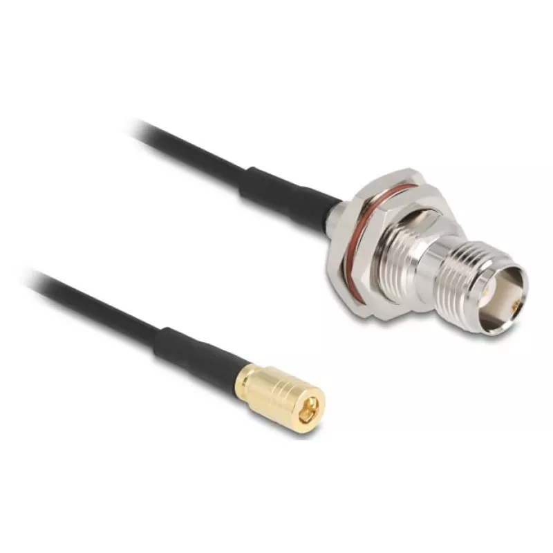 Delock antenos laidas TNC lizdas į SMB kištuką RG-174 20 cm (90724)