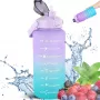 Extralink Motyvacinis butelis, vandens butelis, 2000 ml, violetinė-mėlyna, BUT-992