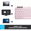 Logitech MX Keys Mini minimalistinė belaidė apšviesta klaviatūra - Rožinė - CENTRAL (DE)