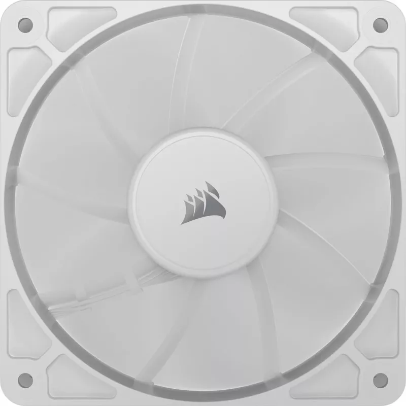 Ventiliatorius Corsair RS120 12 cm baltas 420-2100 RPM 0,2-4,15 mmH2O
