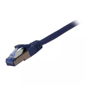 Patch kabelis RJ45 CAT6A 500MHz 10m mėlynas S-STP (S/FTP) AWG26 LSZH Synergy 21