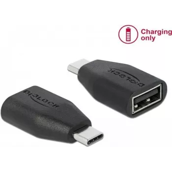 Adapteris USB Type-C į USB-A be duomenų perdavimo DeLOCK 66528