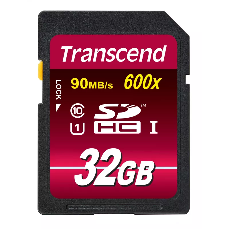 Flash atminties kortelė Transcend 32GB SDHC UHS-I 600x TS32GSDHC10U1